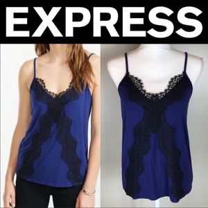 NWOT Express Lace Strappy Tank Top
